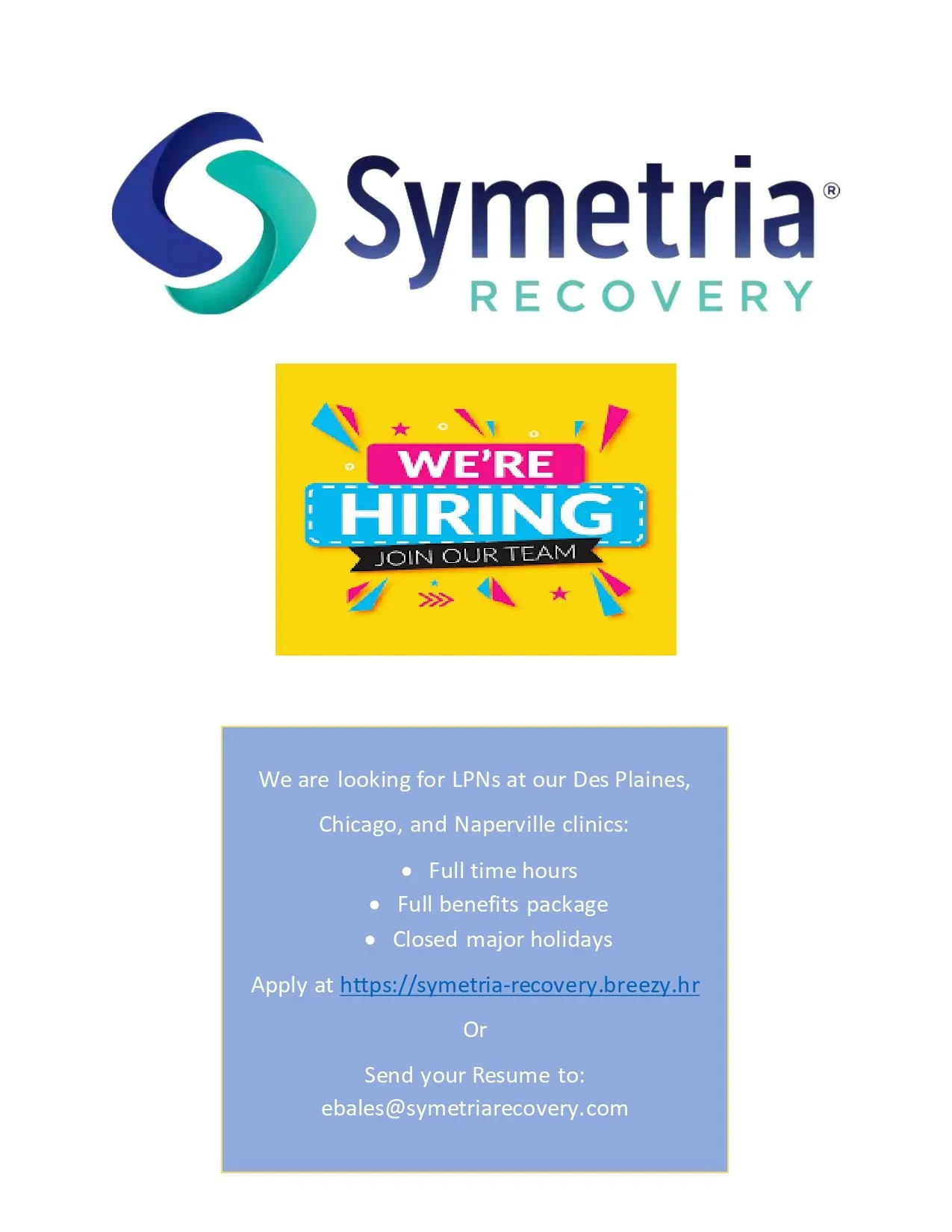 Landmark of Richton Park Hiring — Matteson, IL — Caan Academy Of Nursing